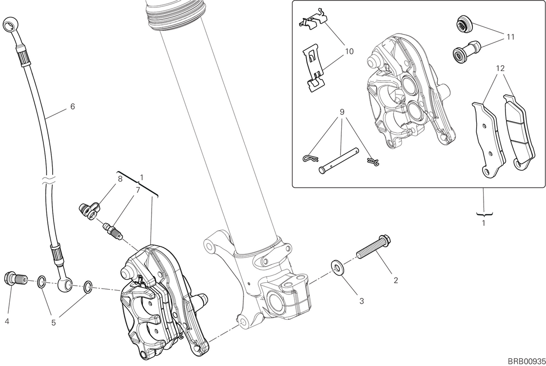 Front Brake System