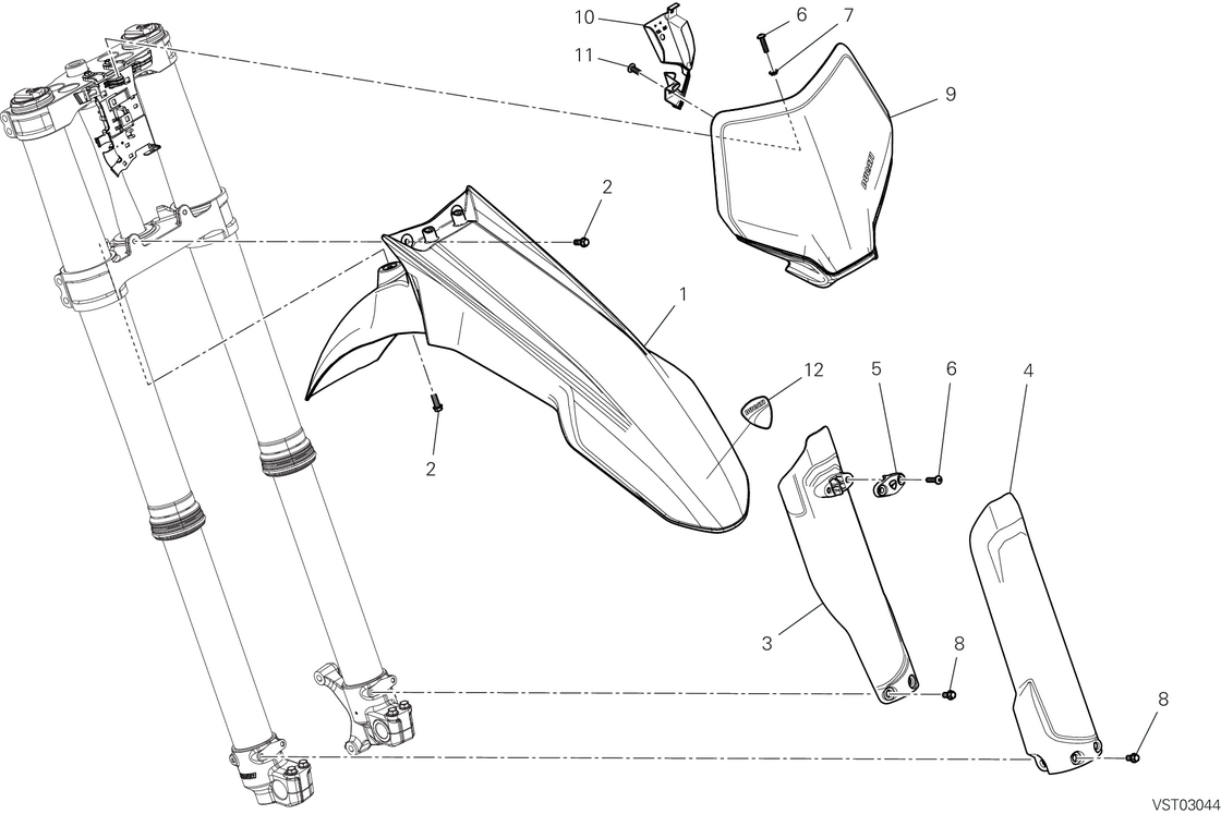 Front Mudguard