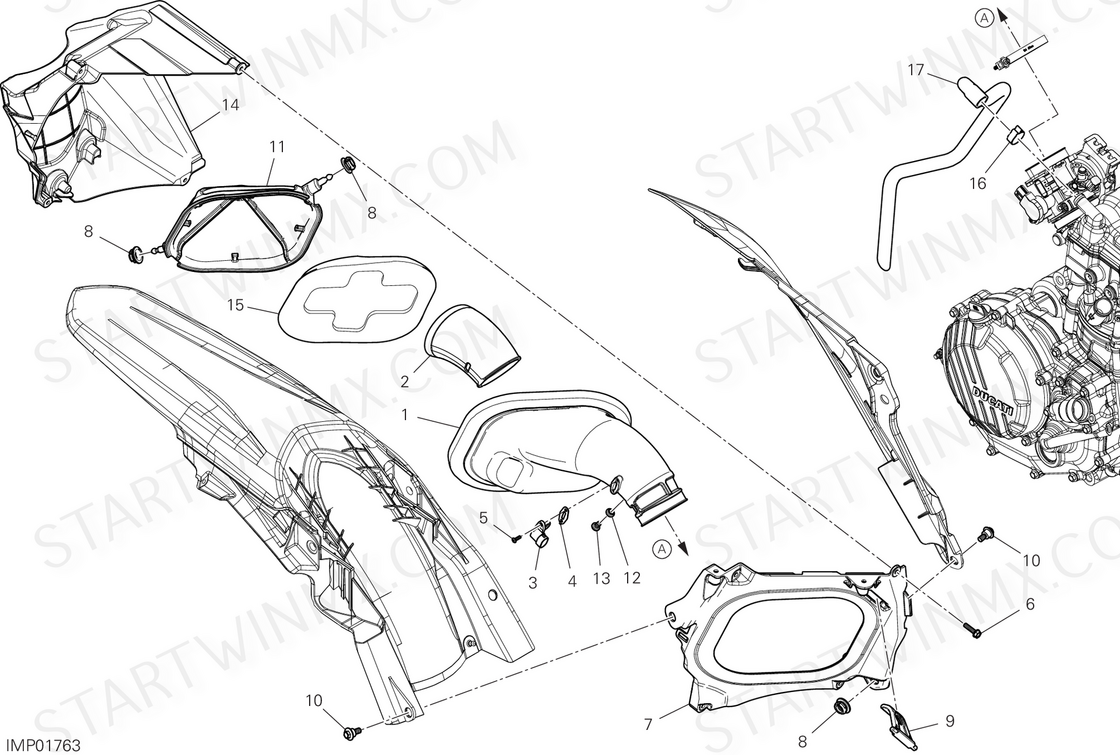 Air Intake - Oil Breather